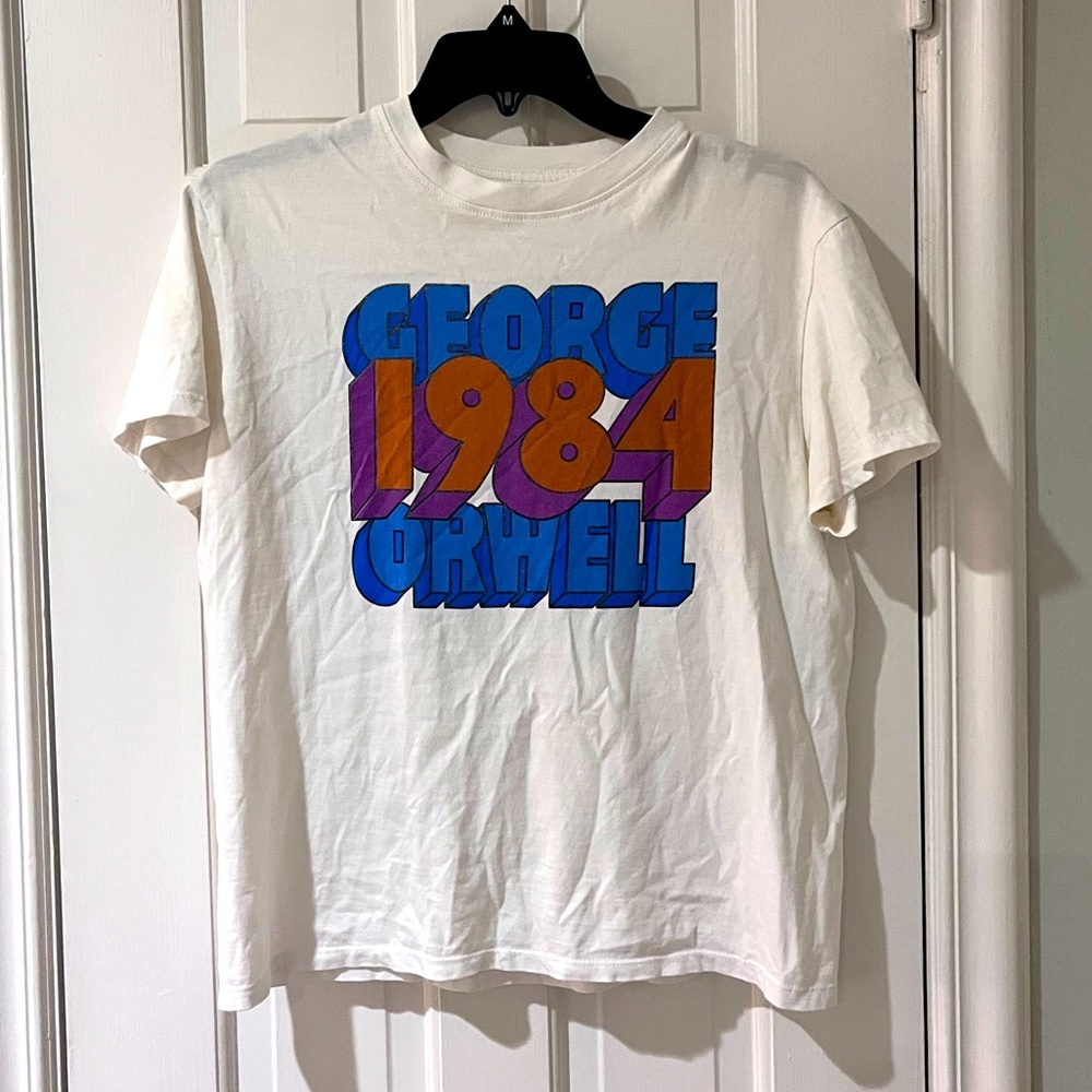 J. Galt Brandy Melville 1984 George Orwell Graphic Tee